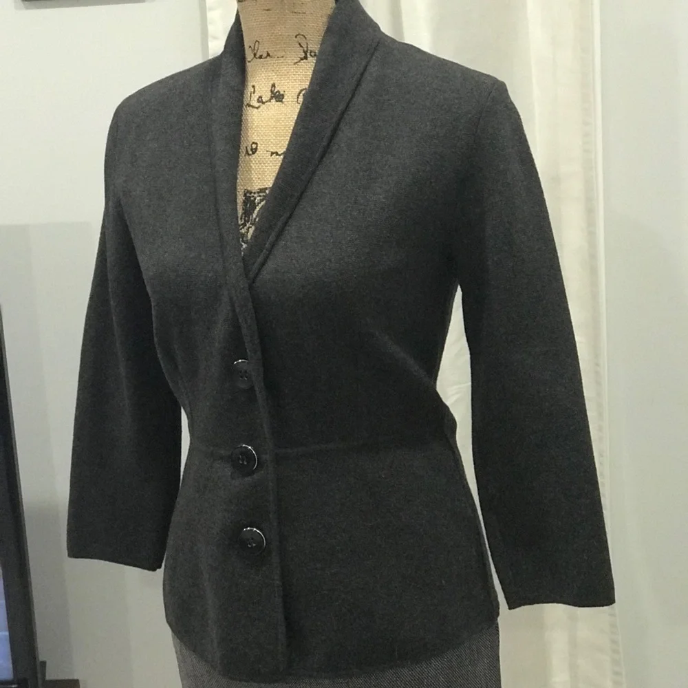 Alfani grey jacket size M